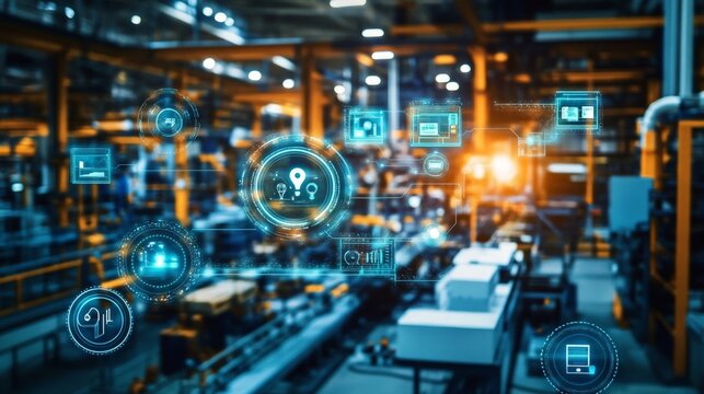 Advanced Technology Integration in Modern Manufacturing Facility