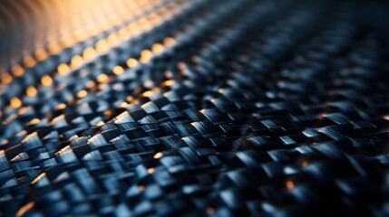 Forged Carbon Fiber Macro Detail