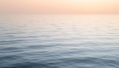 Obraz premium Serene Ocean Sunset Peaceful Waterscape