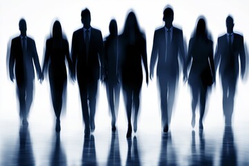 Shared in Stocks. An abstract, blurred tradeshow event featuring business conventions, job fairs, and technology expos. This illustrates the idea of a company trade fair designed for marketing and