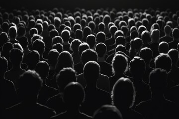 Obraz premium crowd of people
