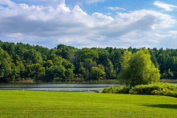 Hamilton Christie Lake Park during the summer, Ontario, Canada