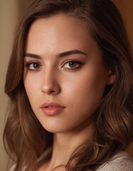Fototapeta premium close up portrait of a woman