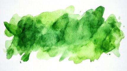 abstract green watercolor wash texture - abstract art