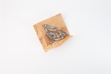 Eco-friendly and recycling concept. autumn leaf art. craft DIY