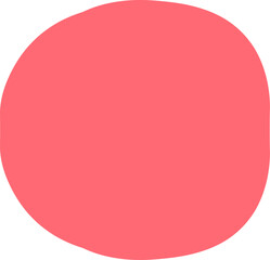 Handdrawn Abstract Round Shape