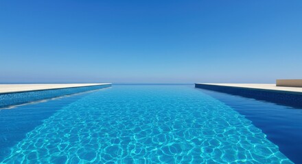Fototapeta premium swimming pool in the resort