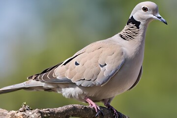 Obraz premium Eurasian Collared Dove Close-up