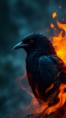 Obraz premium crow
