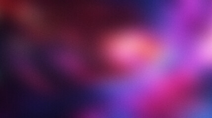 Grainy gradient background, dark blue orange red abstract color wave black backdrop, noisy texture