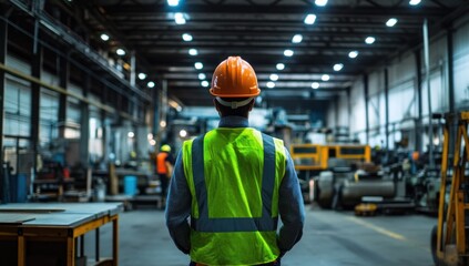 Factory Worker Safety First