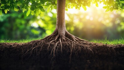 Majestic Tree Roots: Nature's Foundation