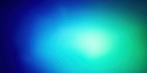 Fototapeta premium Blue and green background with a white spot