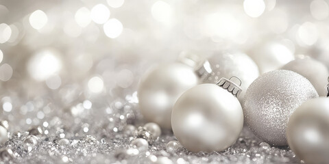 Subtle silver and pearl background with a soft metallic sheen, creating an elegant and high-end visual.