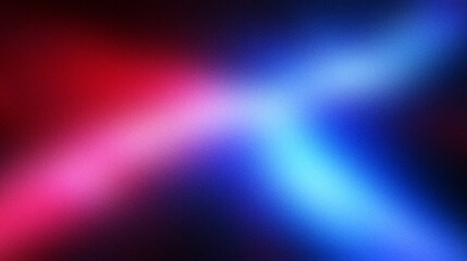Grainy gradient background, dark blue orange red abstract color wave black backdrop, noisy texture