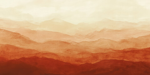 Naklejka premium Warm terracotta and beige gradient with natural, earthy transitions.
