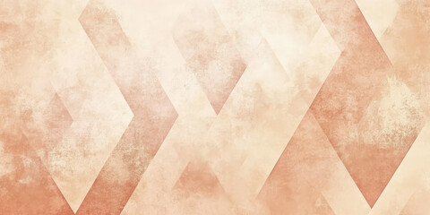 Soft pastel peach background with intricate diamond patterns and subtle texture.