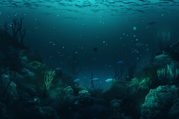 Fototapeta premium school of fish