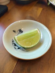 slice of lime