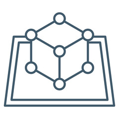 Simulation  Icon Element For Design