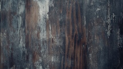 Distressed Wood Texture with Gray and Brown Tones for Rustic Backgrounds and Designs