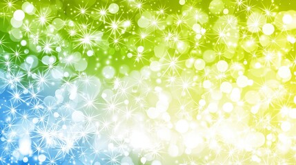 Fototapeta premium Vibrant Colorful Abstract Background with Sparkling Light Effects