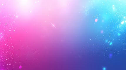 Colorful Gradient Background with Sparkles and Soft Light Effects