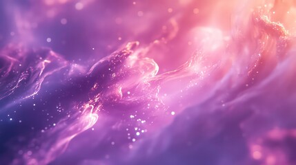 vibrant purple pink abstract art background with glowing light and soft gradients shining bright bokeh effect