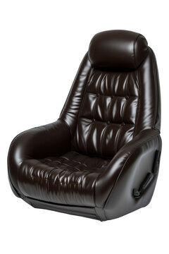 recommend clip art: Luxury Brown Leather Car Seat With Comfortable Armrests