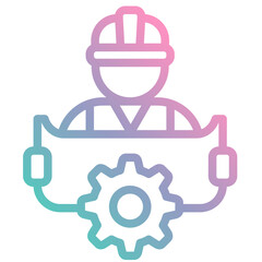 Obraz premium Engineer Icon