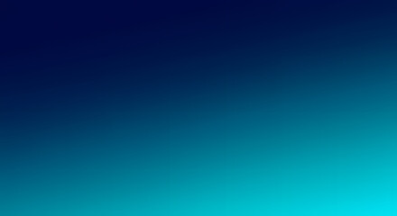 Fototapeta premium Deep ocean-inspired gradient transitioning from rich navy blue to turquoise