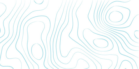 Fototapeta premium Abstract Topographic Pattern Banner Background, geographic line map with elevation assignments. Modern design background with wavy pattern. Paper texture Imitation of a geographical map shades.