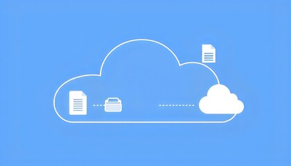 Cloud Storage System: Document Transfer and Backup Process