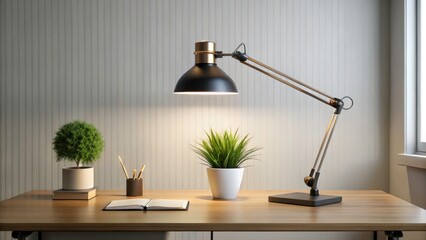 Minimalist Desk Lamp with Sleek Design for Modern Workspaces | Stylish Lighting for Home Office | Contemporary Interior Decor | Aesthetic Illumination | Functional Art Piece