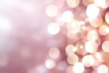 Pink background with a bunch of white circles