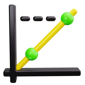 scatter plot 3d render icons