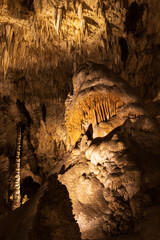 Rock formations in Carlsbad Caverns National Park, New Mexico