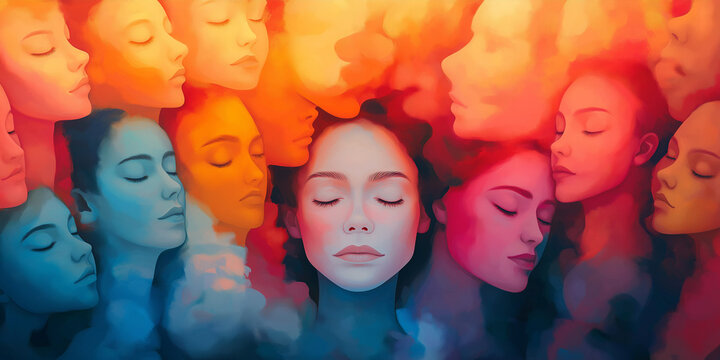 The Silent Struggle: Portraying the Hidden Pain of Mental Illness and the Importance of Acknowledgment.