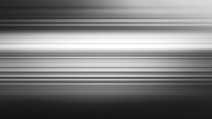 Fototapeta premium Abstract grayscale horizontal lines pattern design