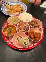 Thai dinner set 