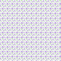 minimalist vintage purple floral pattern background