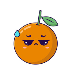 Orange cartoon