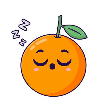 Orange cartoon