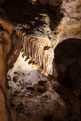 Rock formations in Carlsbad Caverns National Park, New Mexico