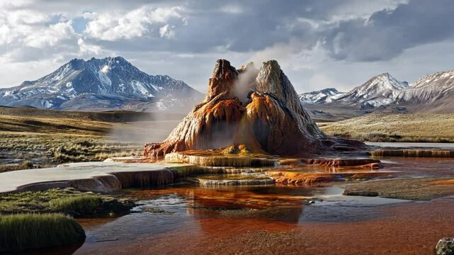 El Tatio Geyser, Andes Mountains, Chile: A Stunning Geothermal Wonder