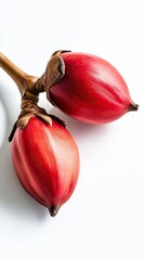 Ackee isolated on white background