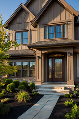 Luxury Modern Home Exterior: Stunning Contemporary Architecture and Landscaping Design