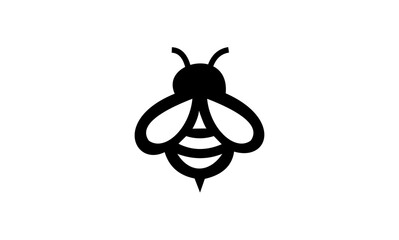 vector illustration of a bee