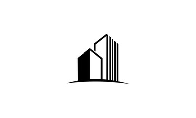 Building city logo vector