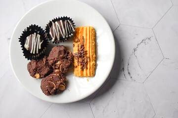 Popular cookies in Malaysia during celebration of Eid Mubarak (Hari Raya).  